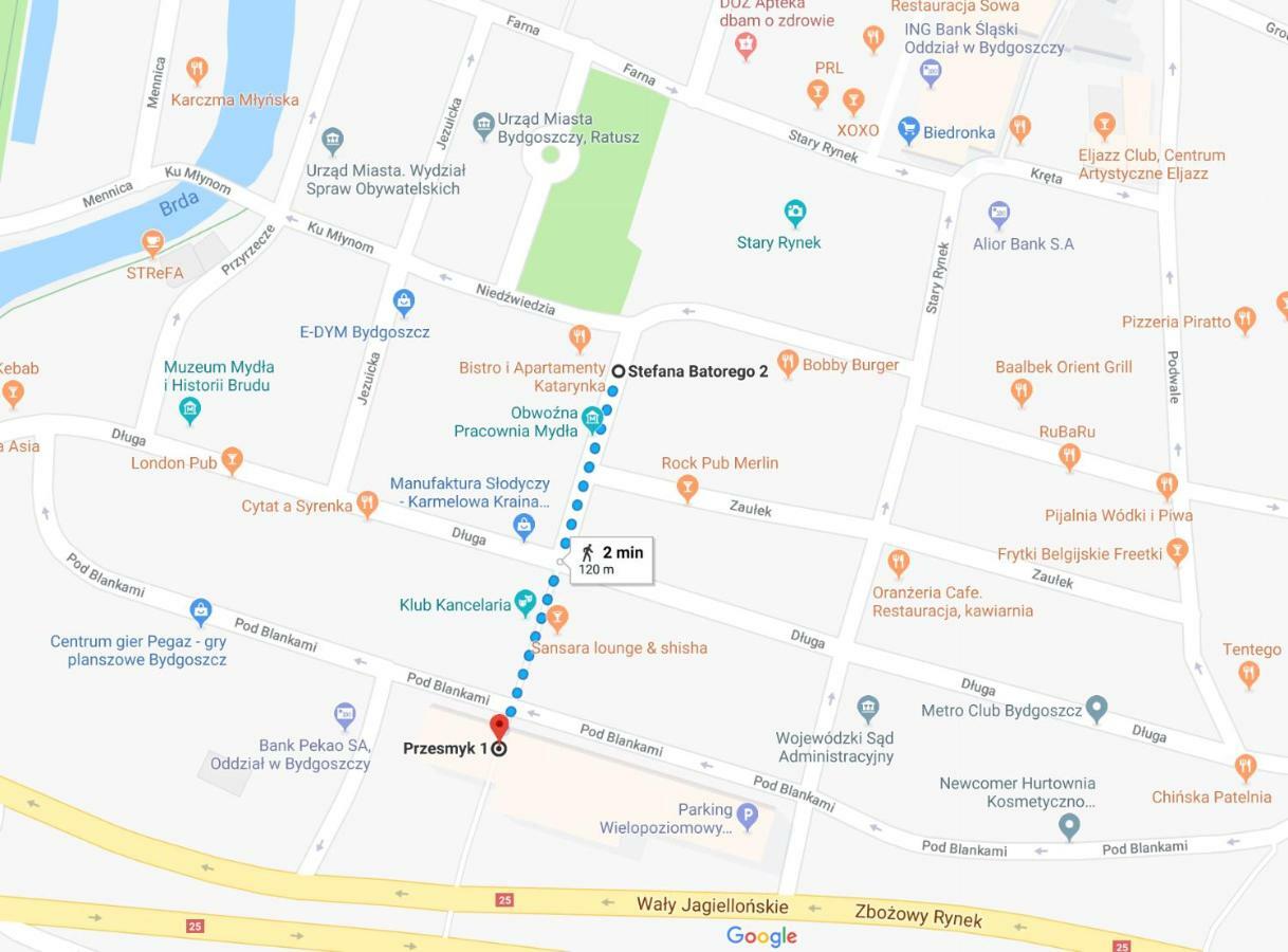 Apartamenty Batorego 2 - Stary Rynek Быдгощ Экстерьер фото